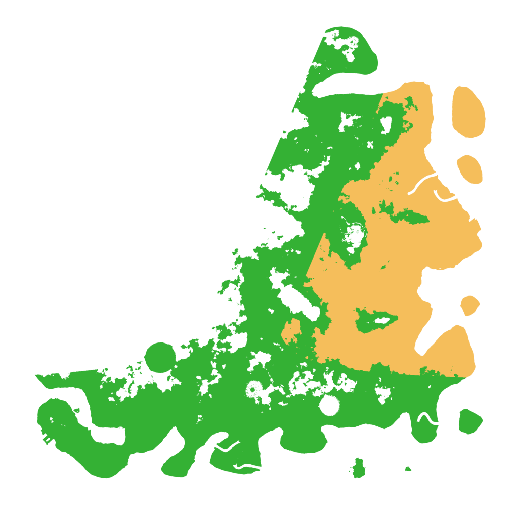 Biome Rust Map: Procedural Map, Size: 4500, Seed: 420690