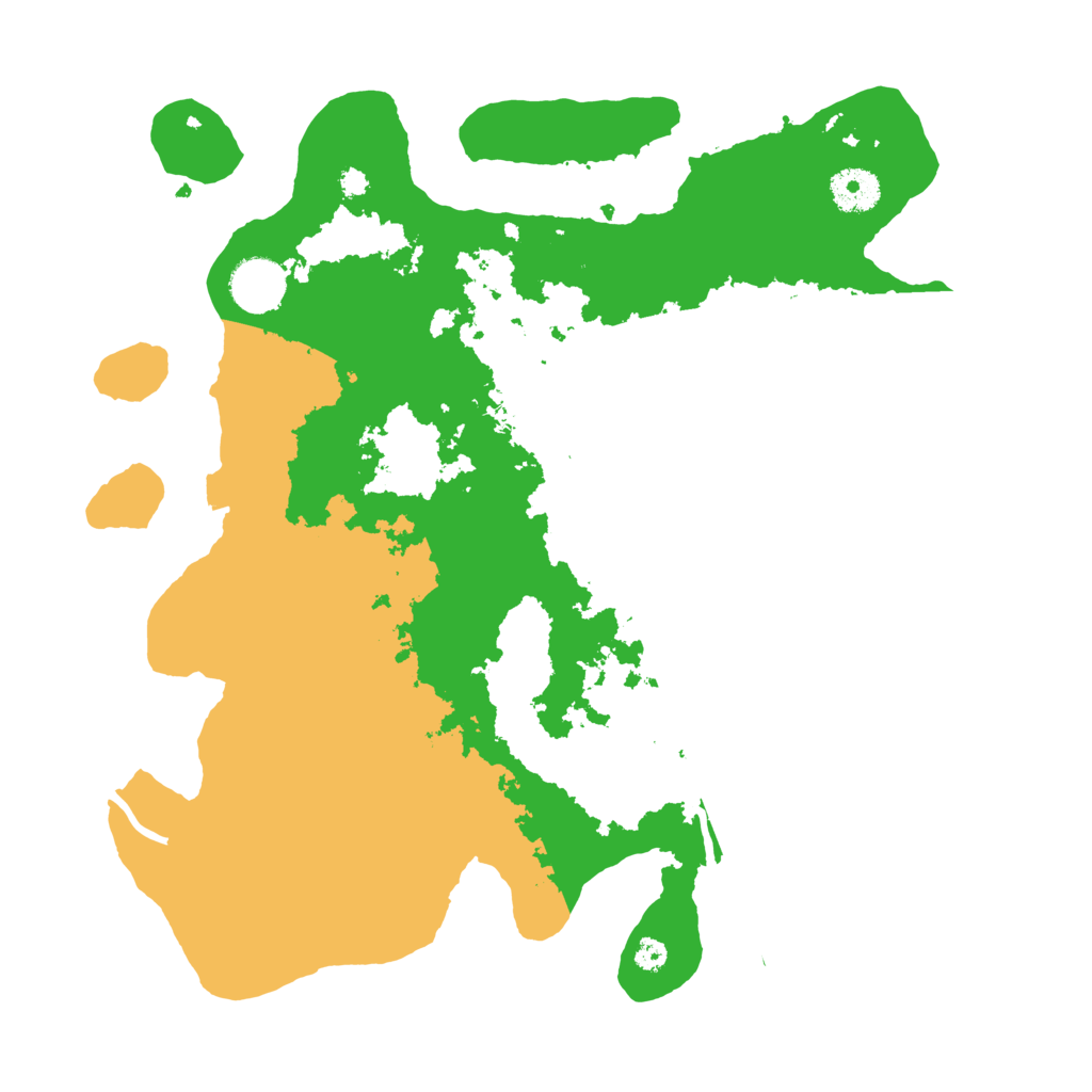 Biome Rust Map: Procedural Map, Size: 3500, Seed: 925776988