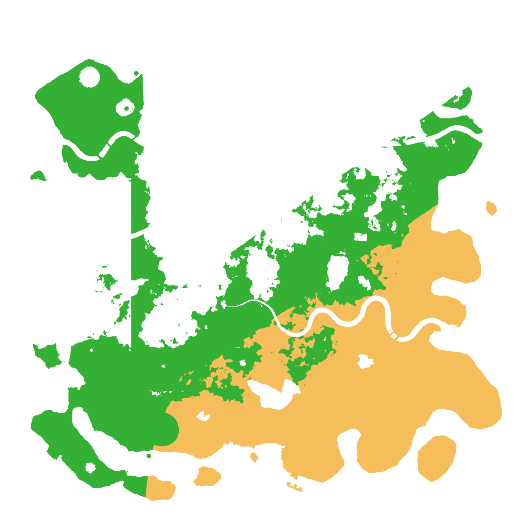 Biome Rust Map: Procedural Map, Size: 4500, Seed: 646934487