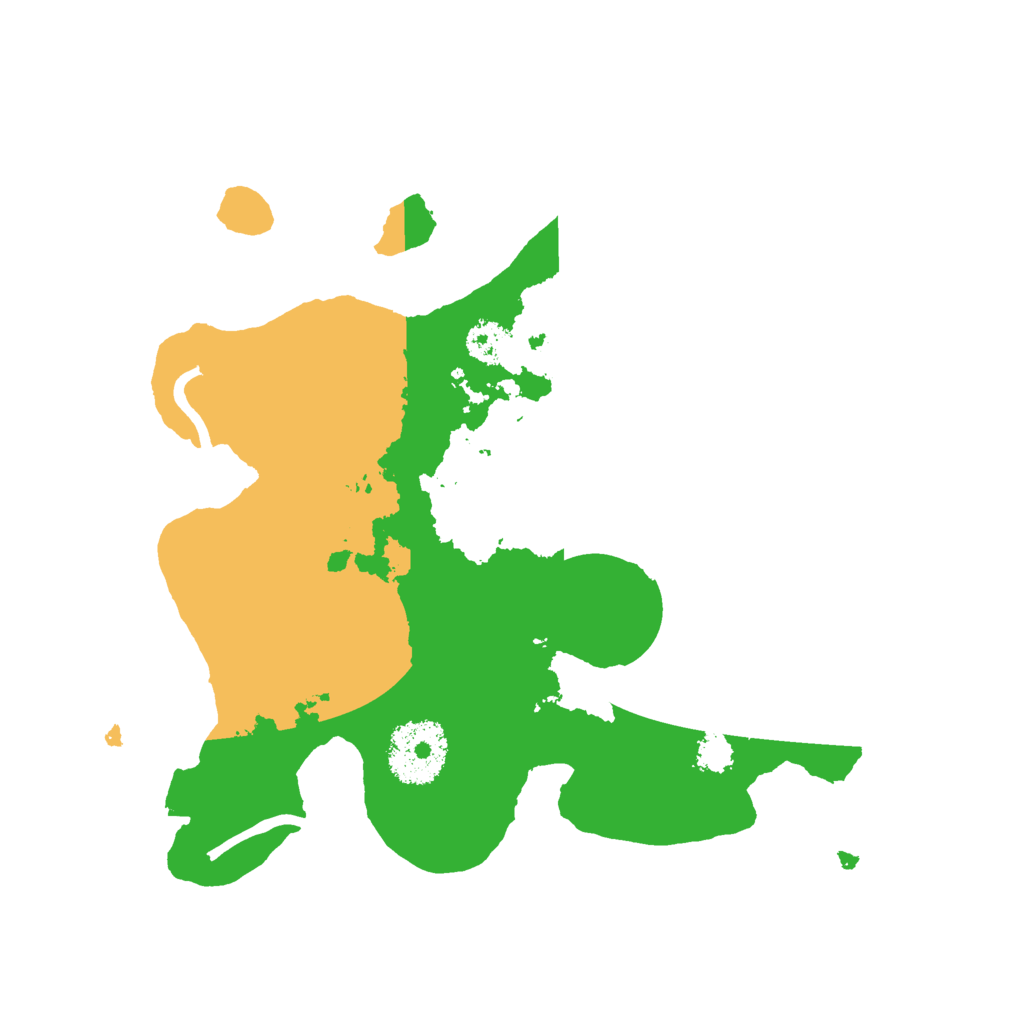 Biome Rust Map: Procedural Map, Size: 2500, Seed: 1780765228