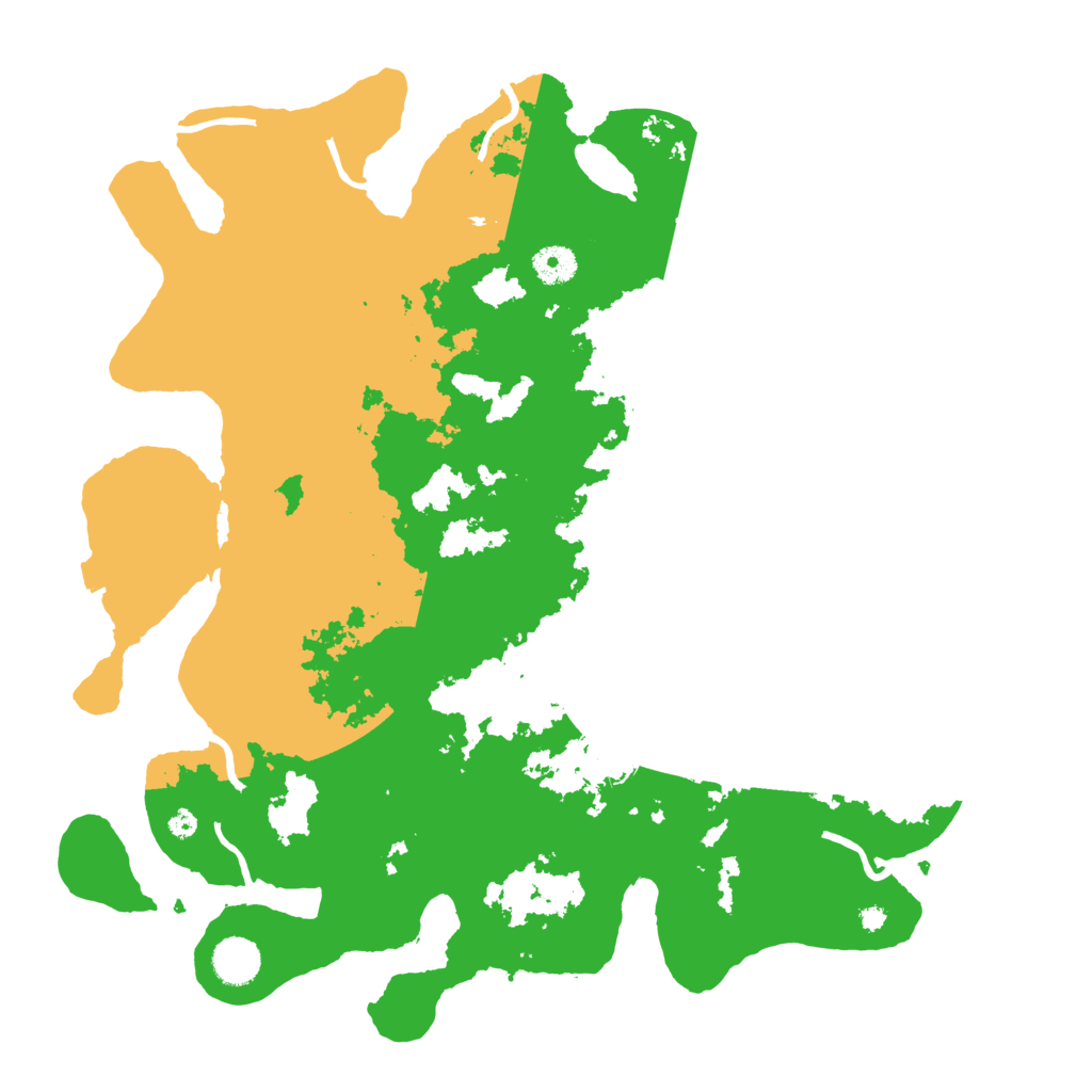 Biome Rust Map: Procedural Map, Size: 4000, Seed: 1898664589