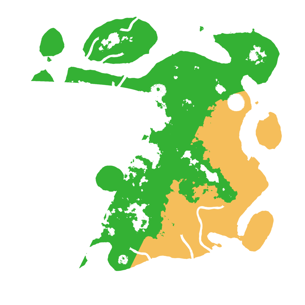 Biome Rust Map: Procedural Map, Size: 3200, Seed: 1905409445