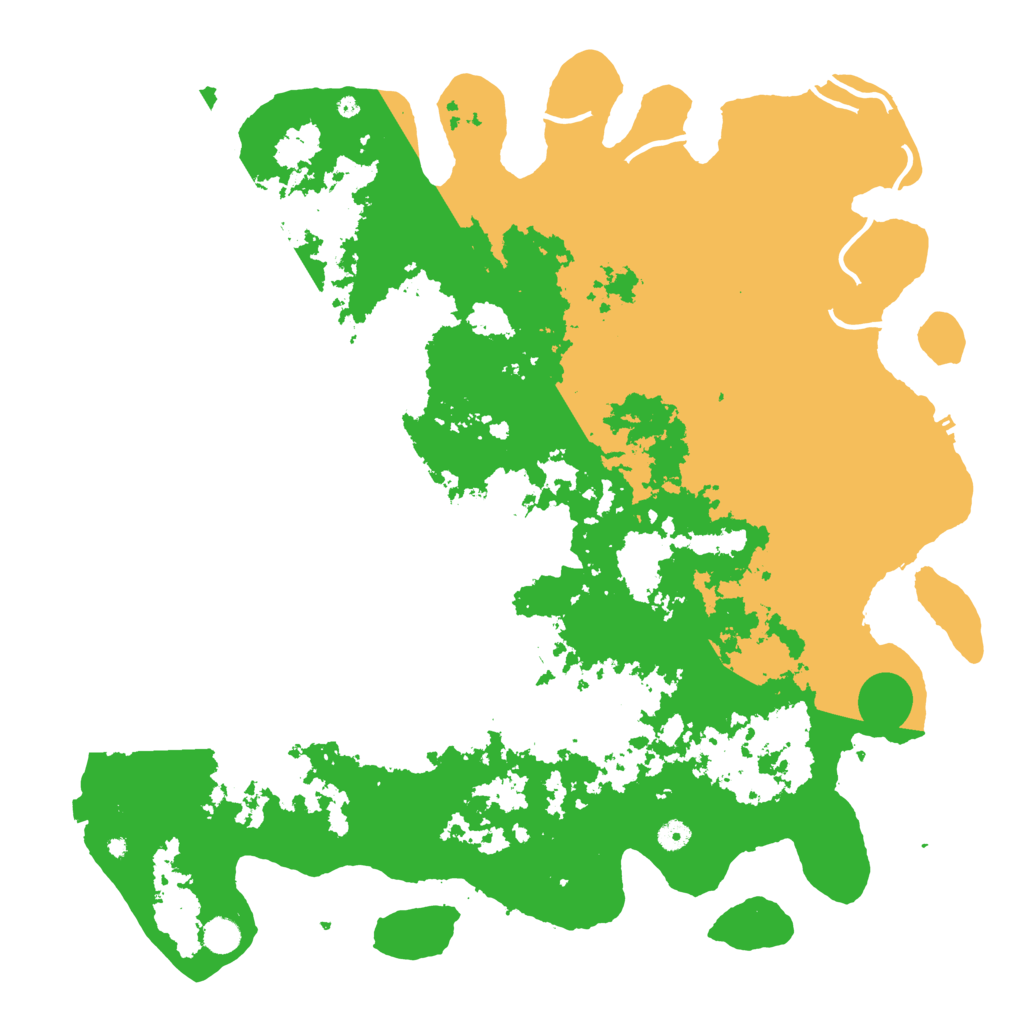 Biome Rust Map: Procedural Map, Size: 5000, Seed: 768205