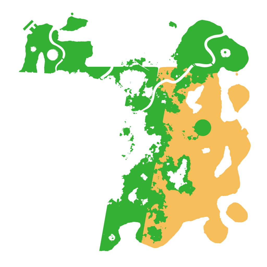 Biome Rust Map: Procedural Map, Size: 4250, Seed: 2142308618