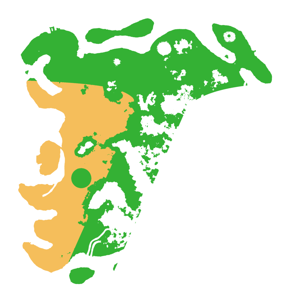Biome Rust Map: Procedural Map, Size: 4000, Seed: 33978991