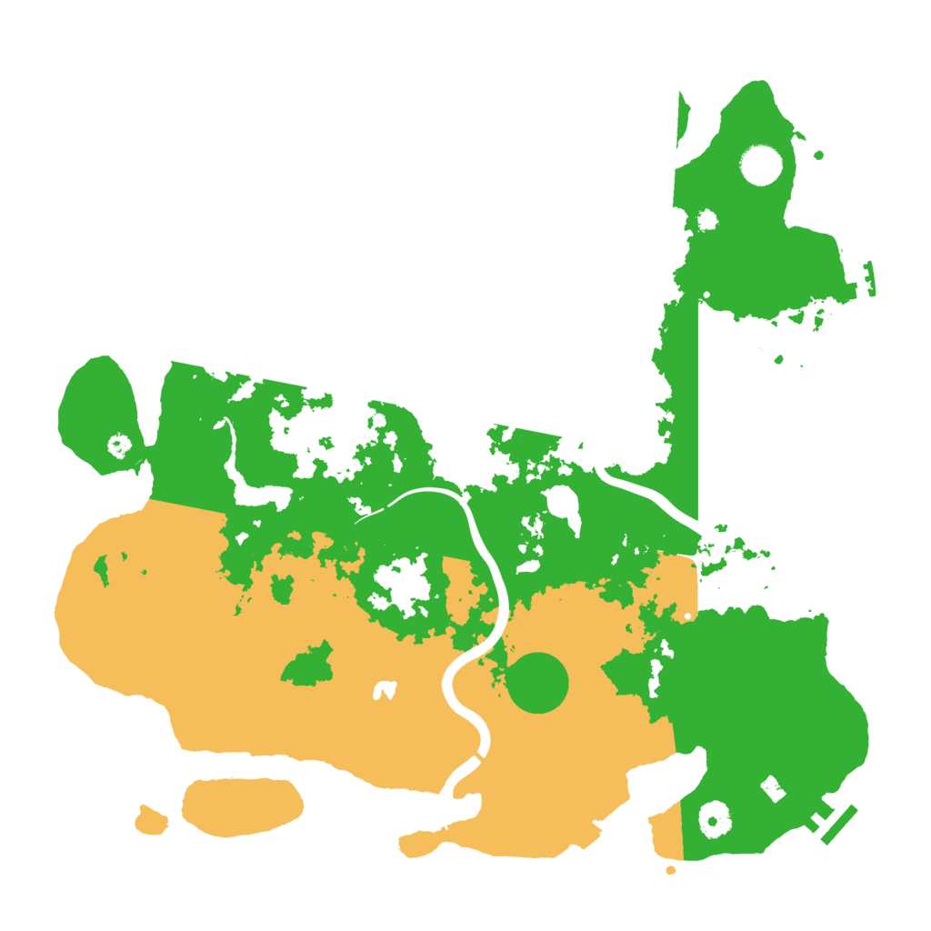 Biome Rust Map: Procedural Map, Size: 4000, Seed: 897451