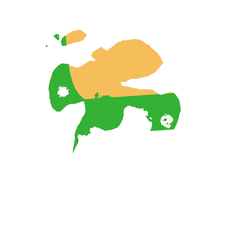 Biome Rust Map: Procedural Map, Size: 2000, Seed: 1418045443