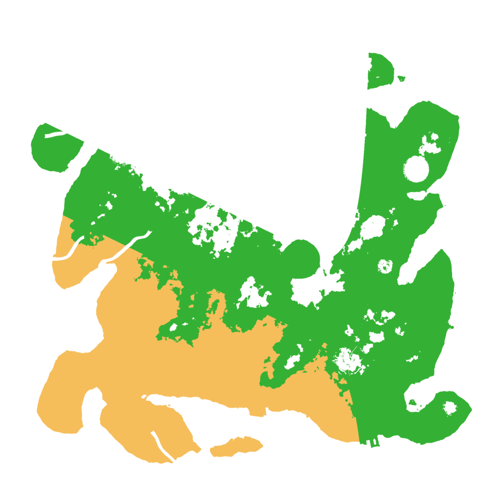 Biome Rust Map: Procedural Map, Size: 3500, Seed: 1418759450