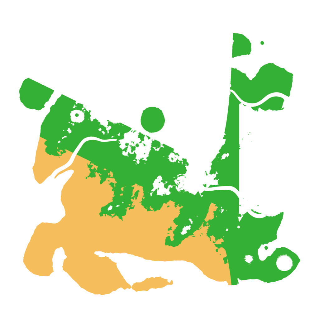 Biome Rust Map: Procedural Map, Size: 3500, Seed: 1418759450