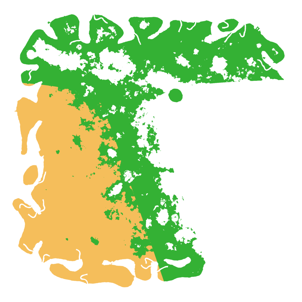 Biome Rust Map: Procedural Map, Size: 6000, Seed: 599817021