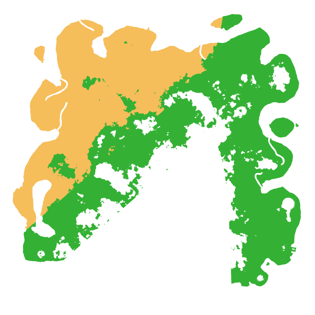 Biome Rust Map: Procedural Map, Size: 4500, Seed: 1703141544