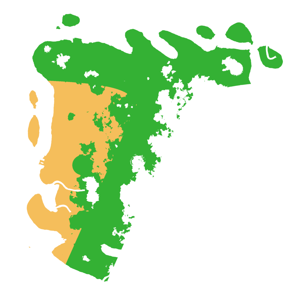 Biome Rust Map: Procedural Map, Size: 4000, Seed: 23458056