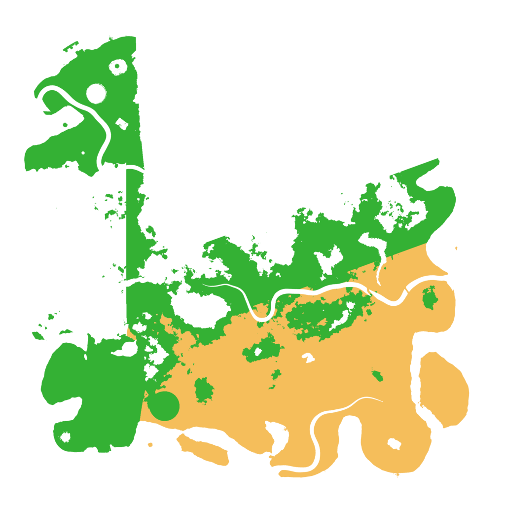 Biome Rust Map: Procedural Map, Size: 4500, Seed: 1471562527