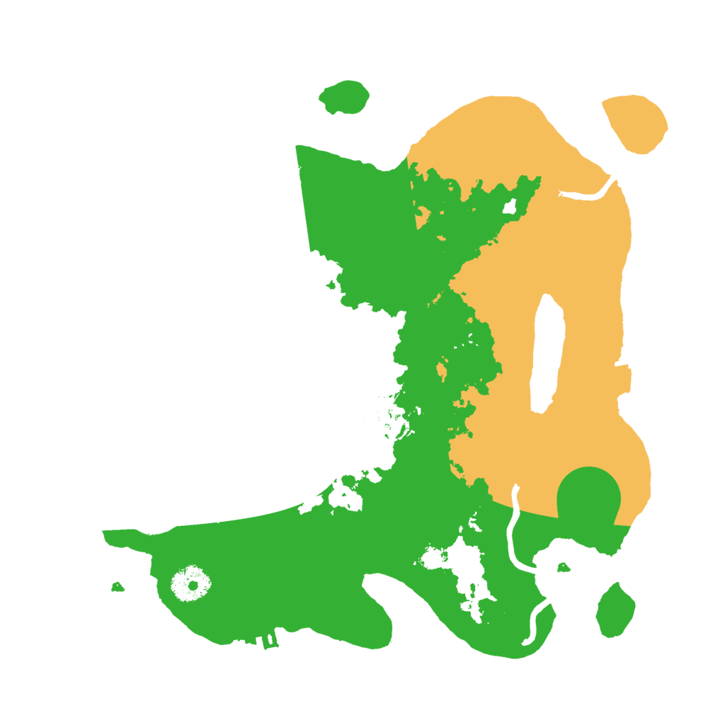 Biome Rust Map: Procedural Map, Size: 3000, Seed: 2845306