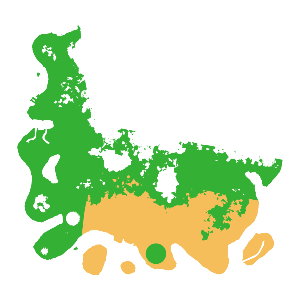 Biome Rust Map: Procedural Map, Size: 3850, Seed: 96090931