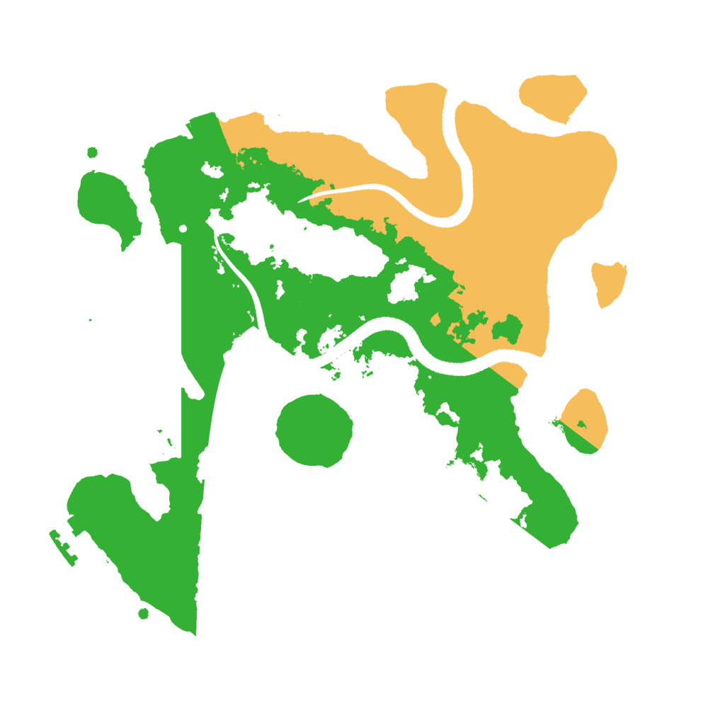 Biome Rust Map: Procedural Map, Size: 2700, Seed: 696969420