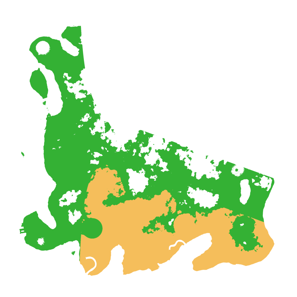 Biome Rust Map: Procedural Map, Size: 3850, Seed: 82784629