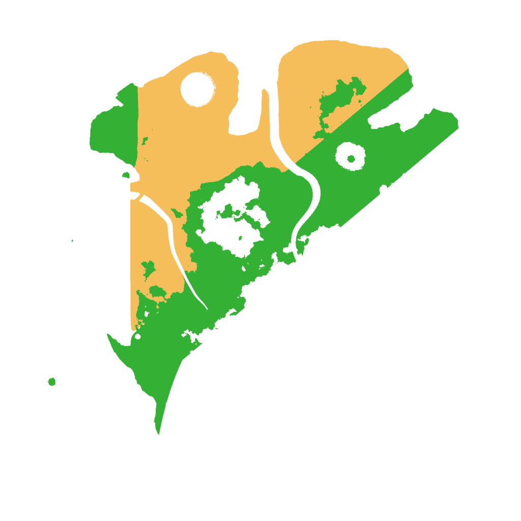 Biome Rust Map: Procedural Map, Size: 2700, Seed: 13