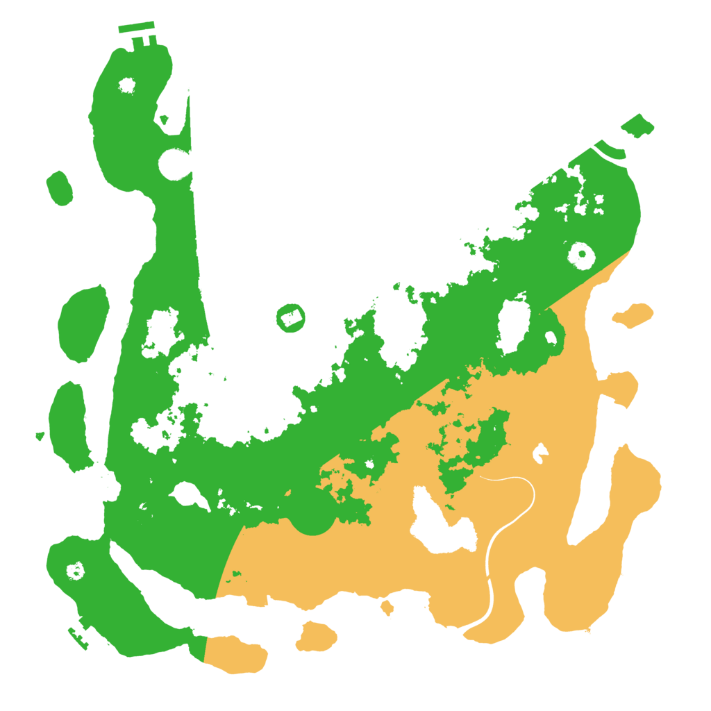 Biome Rust Map: Procedural Map, Size: 4000, Seed: 646934487