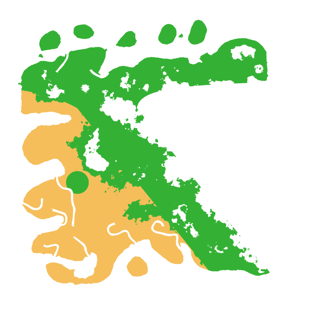 Biome Rust Map: Procedural Map, Size: 3600, Seed: 1030578175