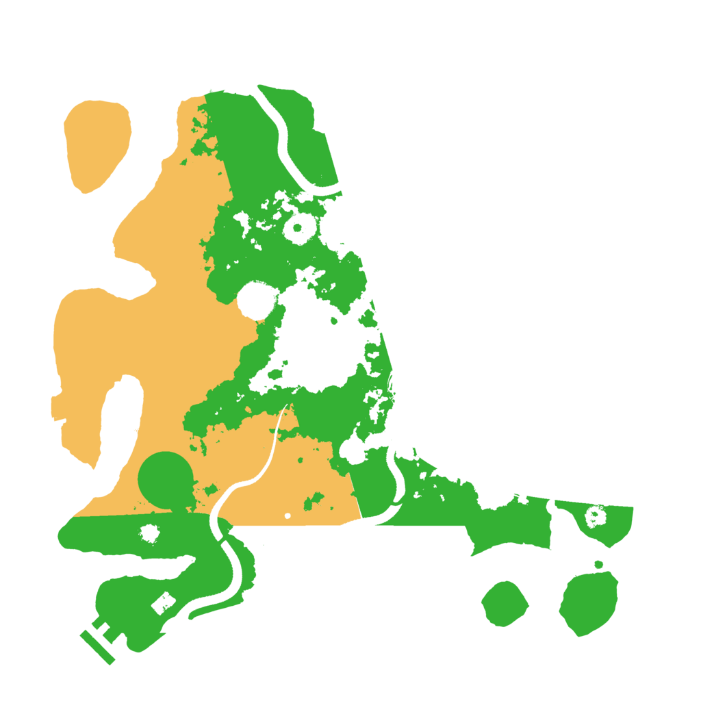 Biome Rust Map: Procedural Map, Size: 3333, Seed: 1426953717