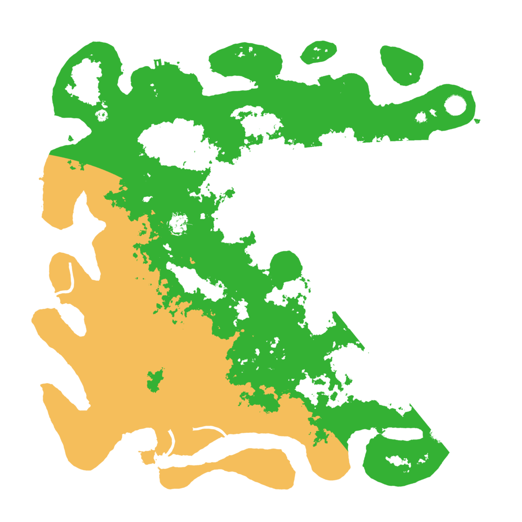 Biome Rust Map: Procedural Map, Size: 4500, Seed: 335217645