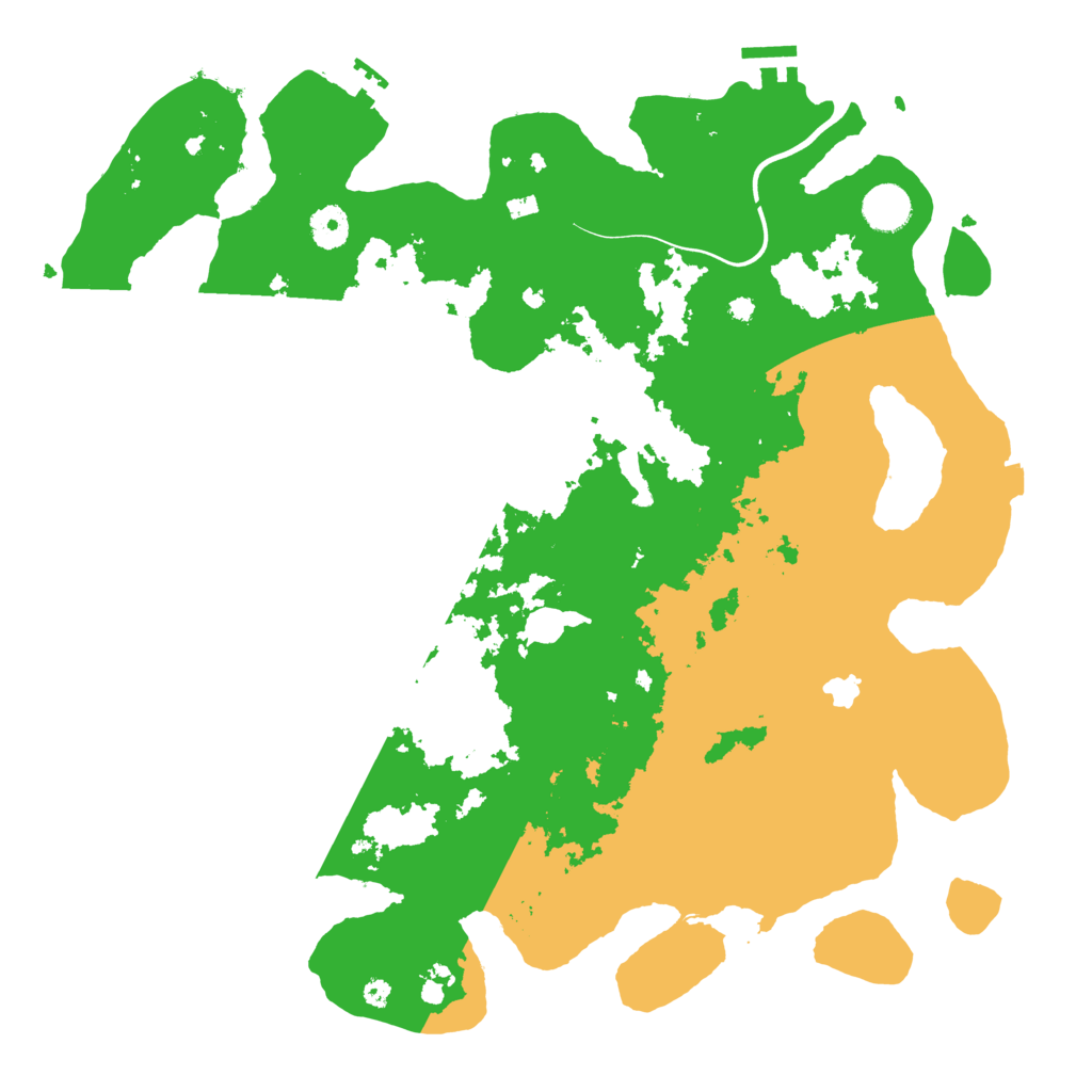 Biome Rust Map: Procedural Map, Size: 4000, Seed: 1674163872