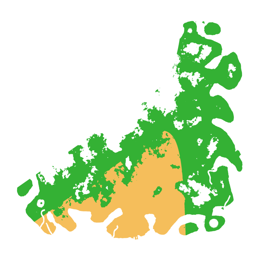 Biome Rust Map: Procedural Map, Size: 5000, Seed: 312534531