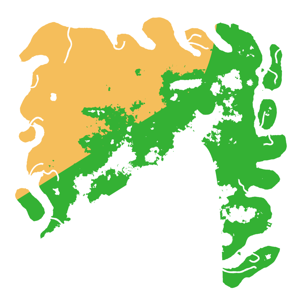 Biome Rust Map: Procedural Map, Size: 4500, Seed: 271544302