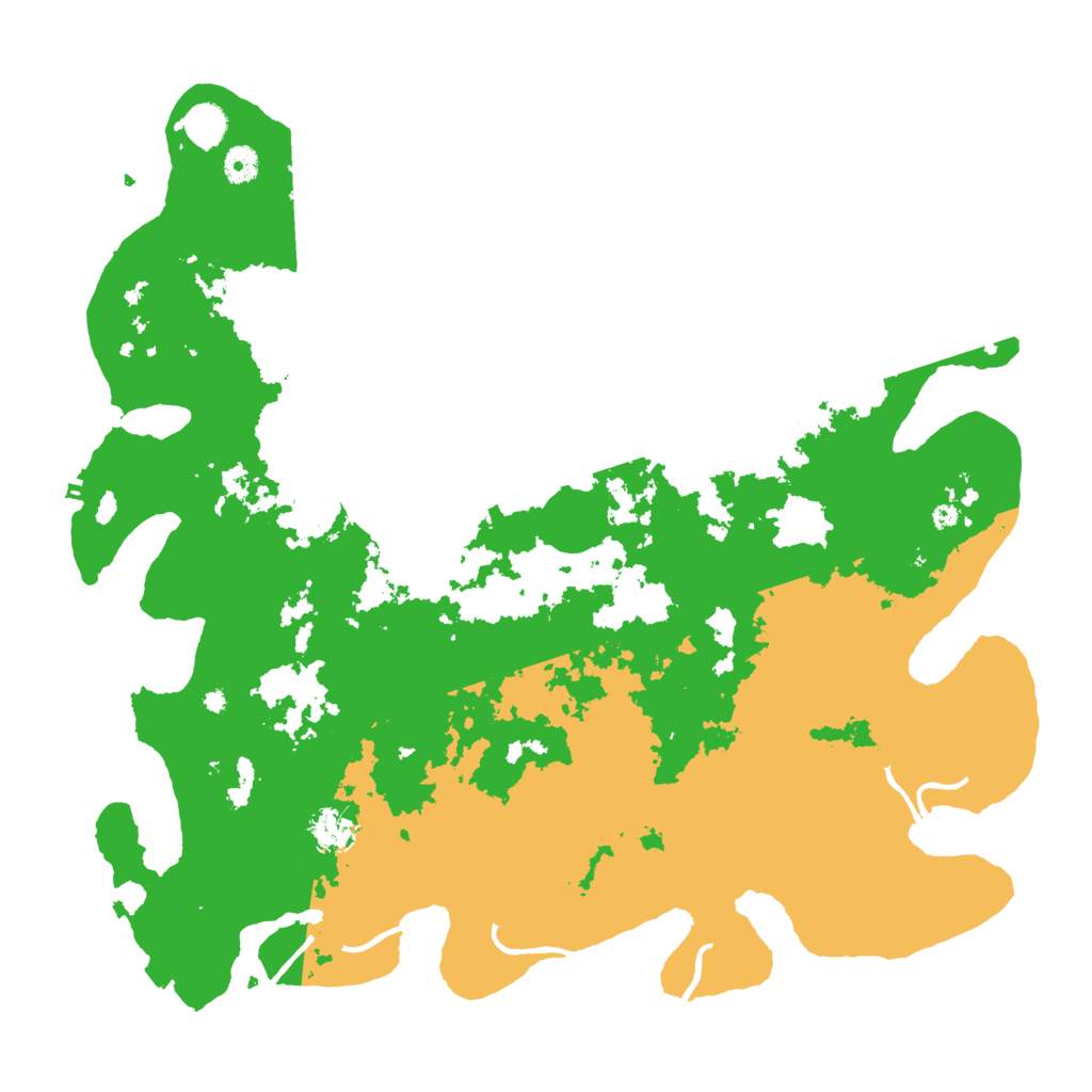 Biome Rust Map: Procedural Map, Size: 4500, Seed: 1133381352
