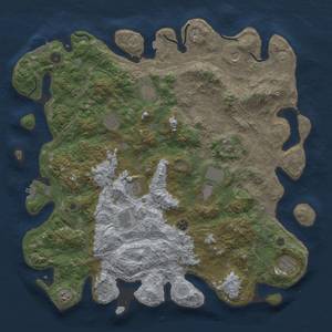 Thumbnail Rust Map: Procedural Map, Size: 4800, Seed: 1571616218, 19 Monuments