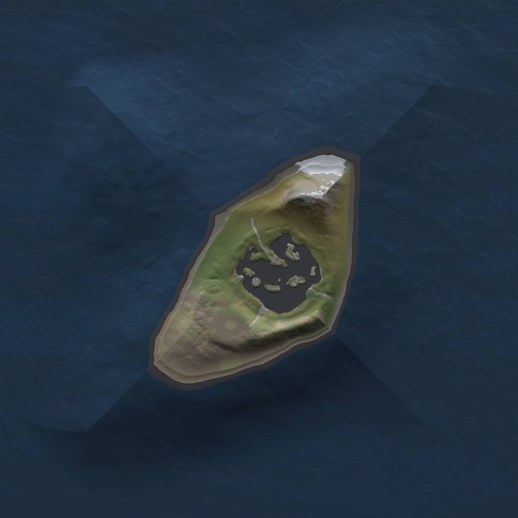 Rust Map: Barren, Size: 1000, Seed: 5473, 3 Monuments