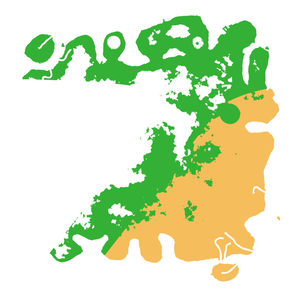 Biome Rust Map: Procedural Map, Size: 4000, Seed: 521952234