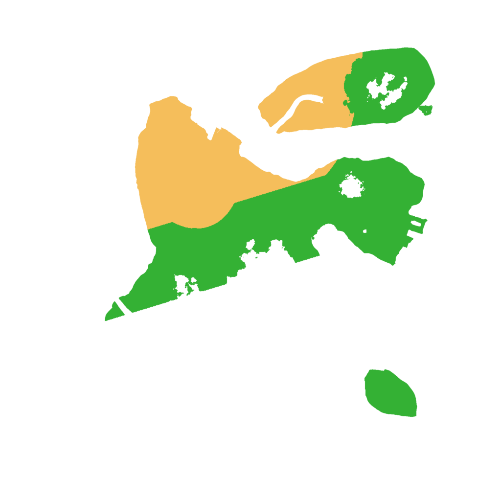 Biome Rust Map: Procedural Map, Size: 2000, Seed: 28973