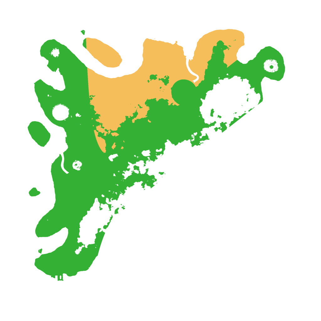 Biome Rust Map: Procedural Map, Size: 3500, Seed: 1419323860