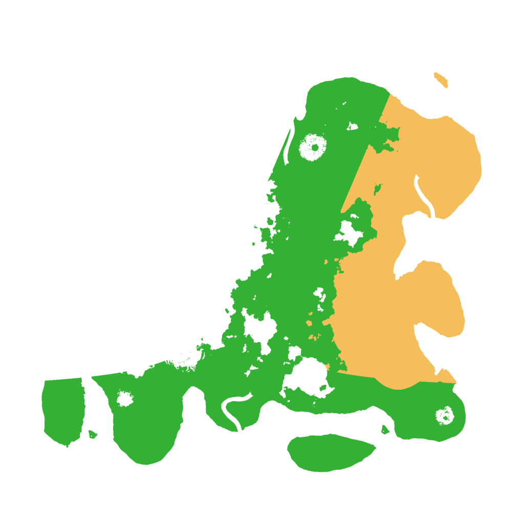 Biome Rust Map: Procedural Map, Size: 3000, Seed: 272677256