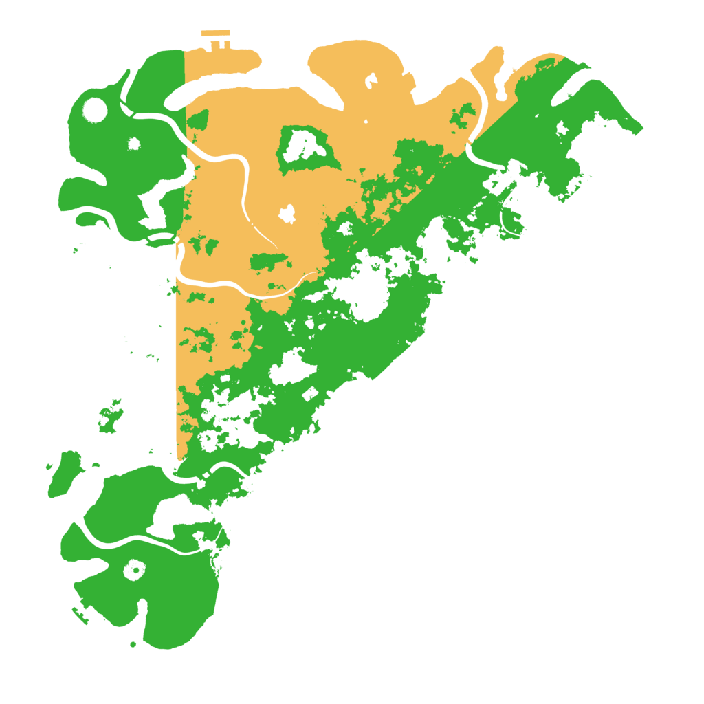 Biome Rust Map: Procedural Map, Size: 5000, Seed: 717787149