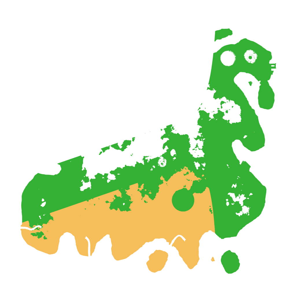 Biome Rust Map: Procedural Map, Size: 3500, Seed: 32413414