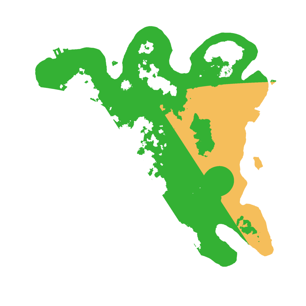 Biome Rust Map: Procedural Map, Size: 2800, Seed: 55396992