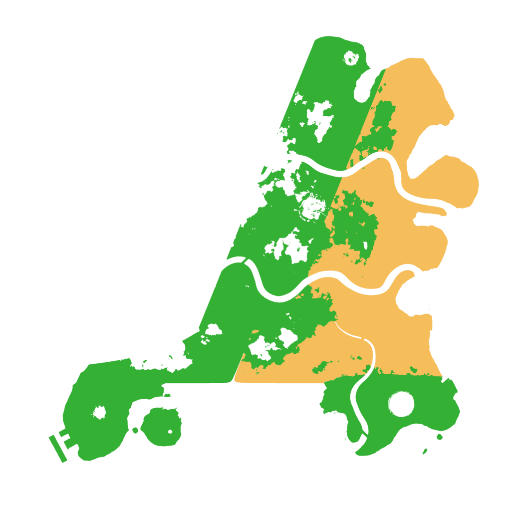 Biome Rust Map: Procedural Map, Size: 3550, Seed: 20220908