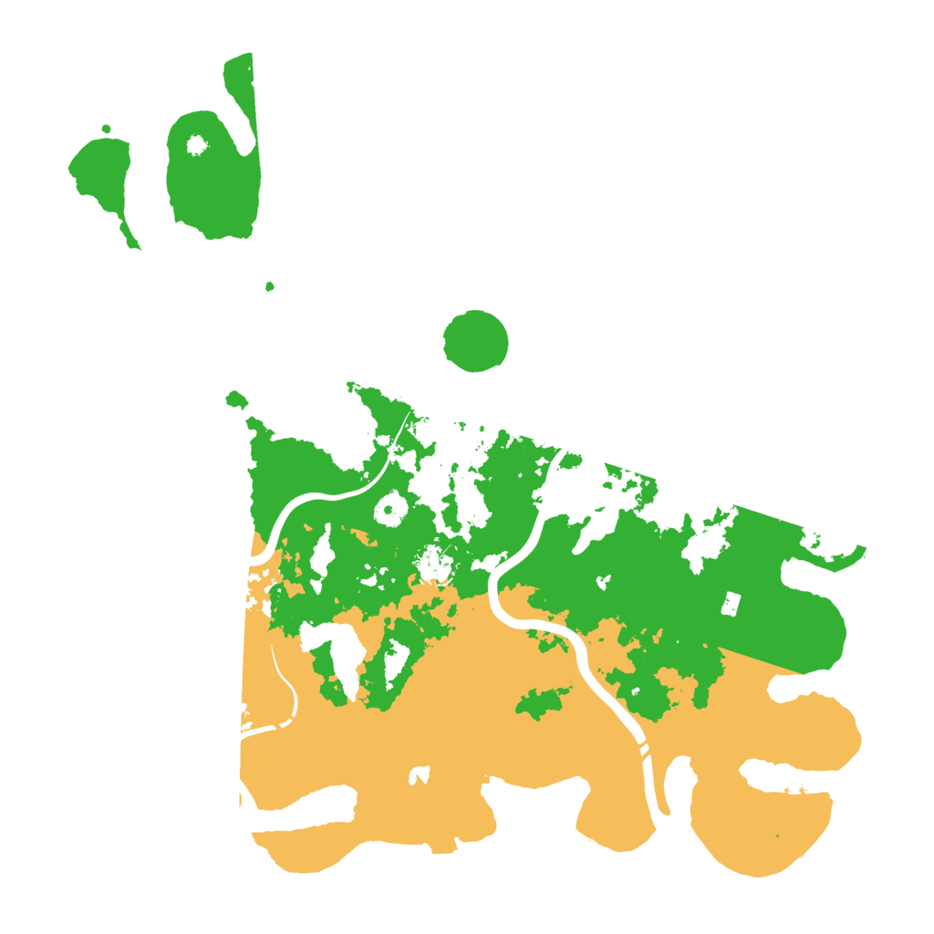 Biome Rust Map: Procedural Map, Size: 4250, Seed: 3220