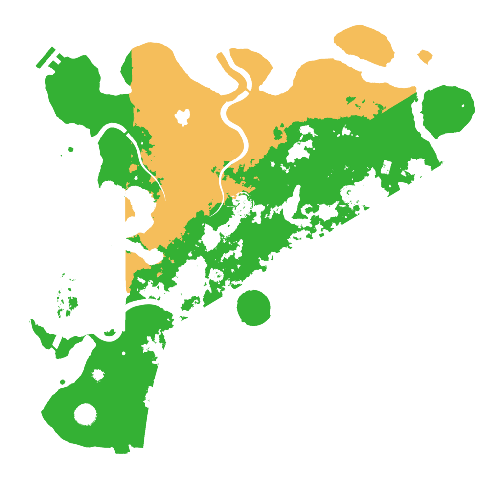 Biome Rust Map: Procedural Map, Size: 4000, Seed: 2137825159