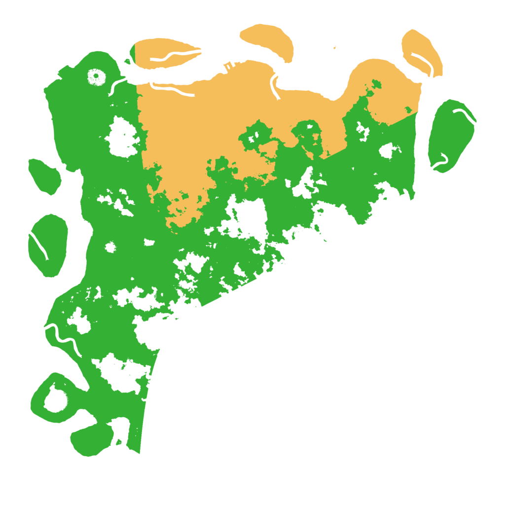 Biome Rust Map: Procedural Map, Size: 4250, Seed: 150771166