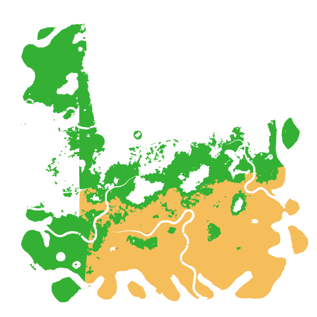 Biome Rust Map: Procedural Map, Size: 6000, Seed: 859201888