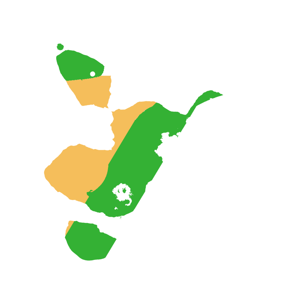 Biome Rust Map: Procedural Map, Size: 1800, Seed: 7567567