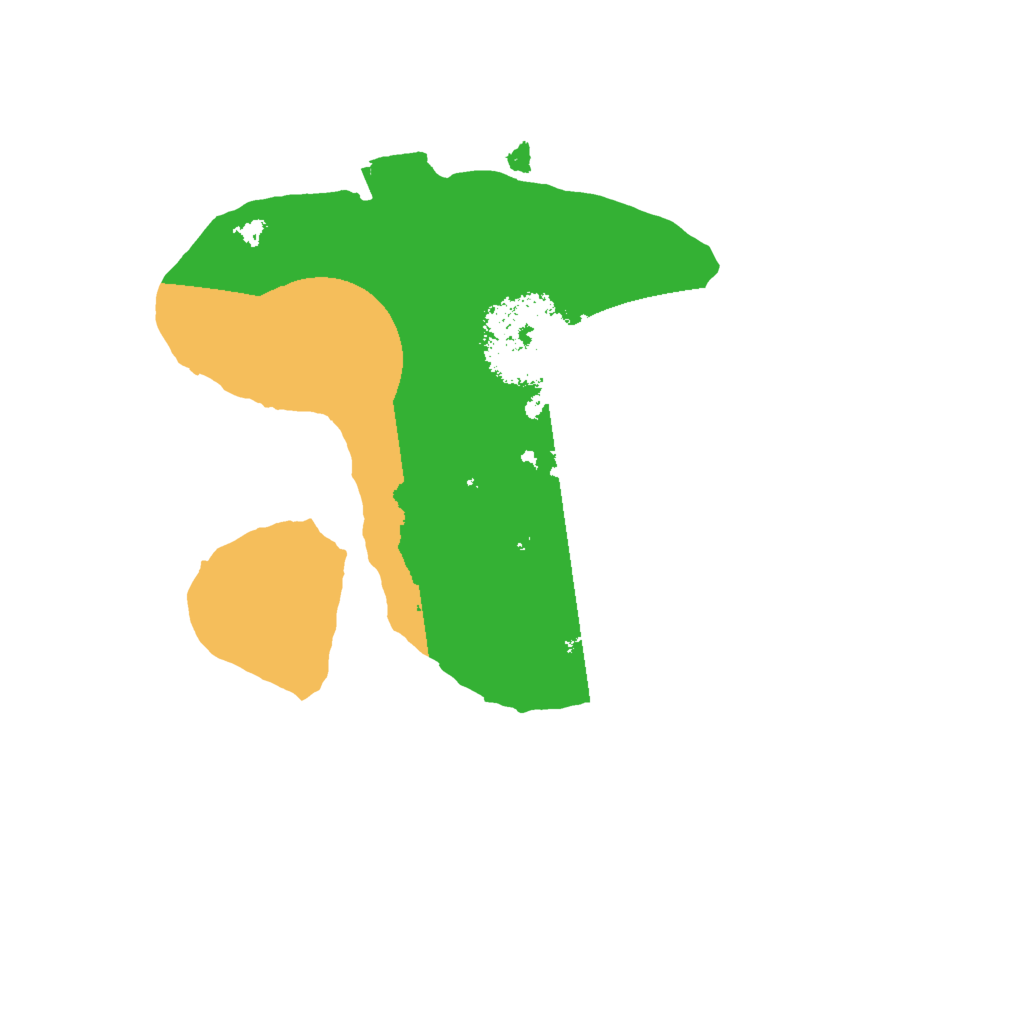 Biome Rust Map: Procedural Map, Size: 1800, Seed: 10911