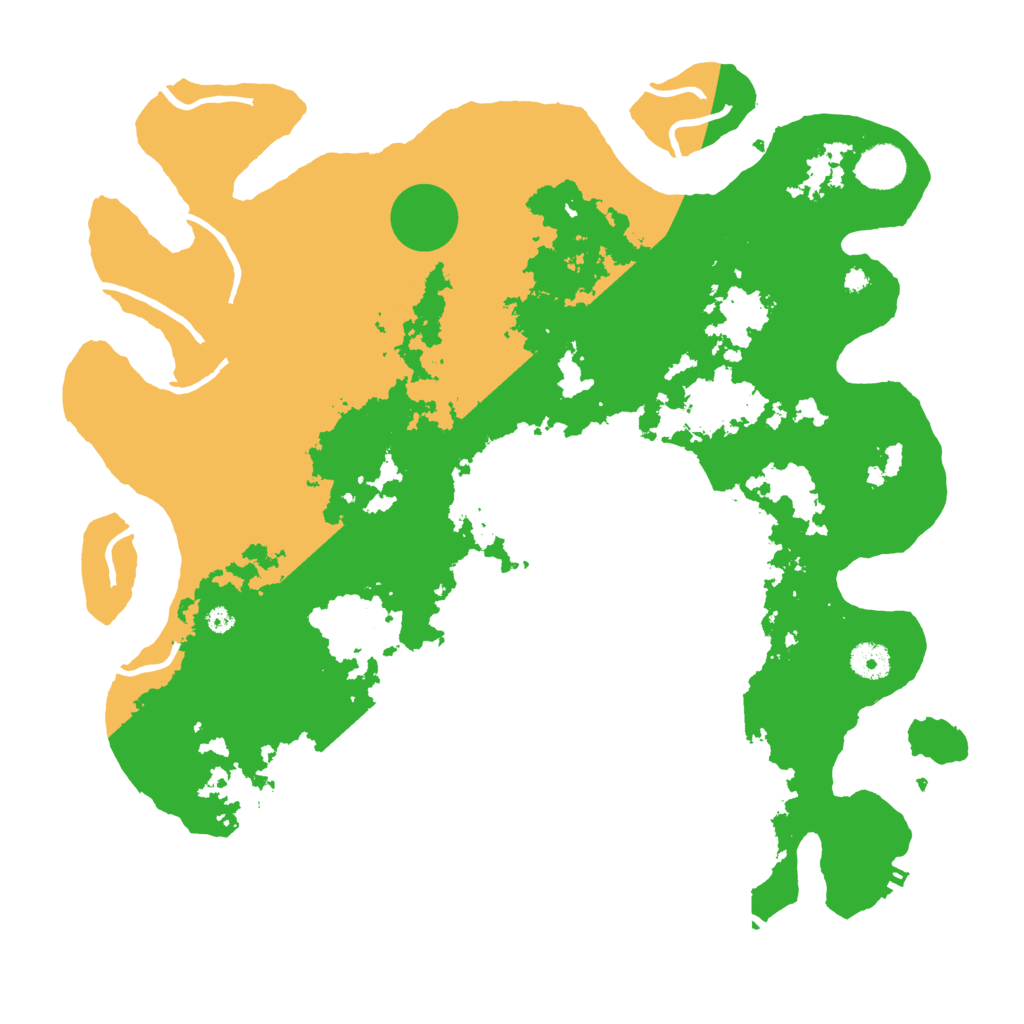 Biome Rust Map: Procedural Map, Size: 4000, Seed: 4796