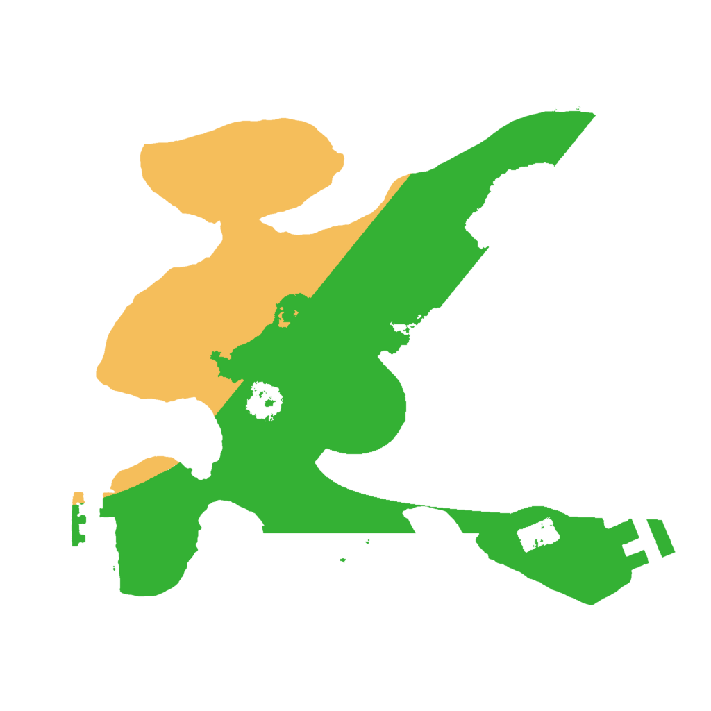 Biome Rust Map: Procedural Map, Size: 2000, Seed: 1064249626