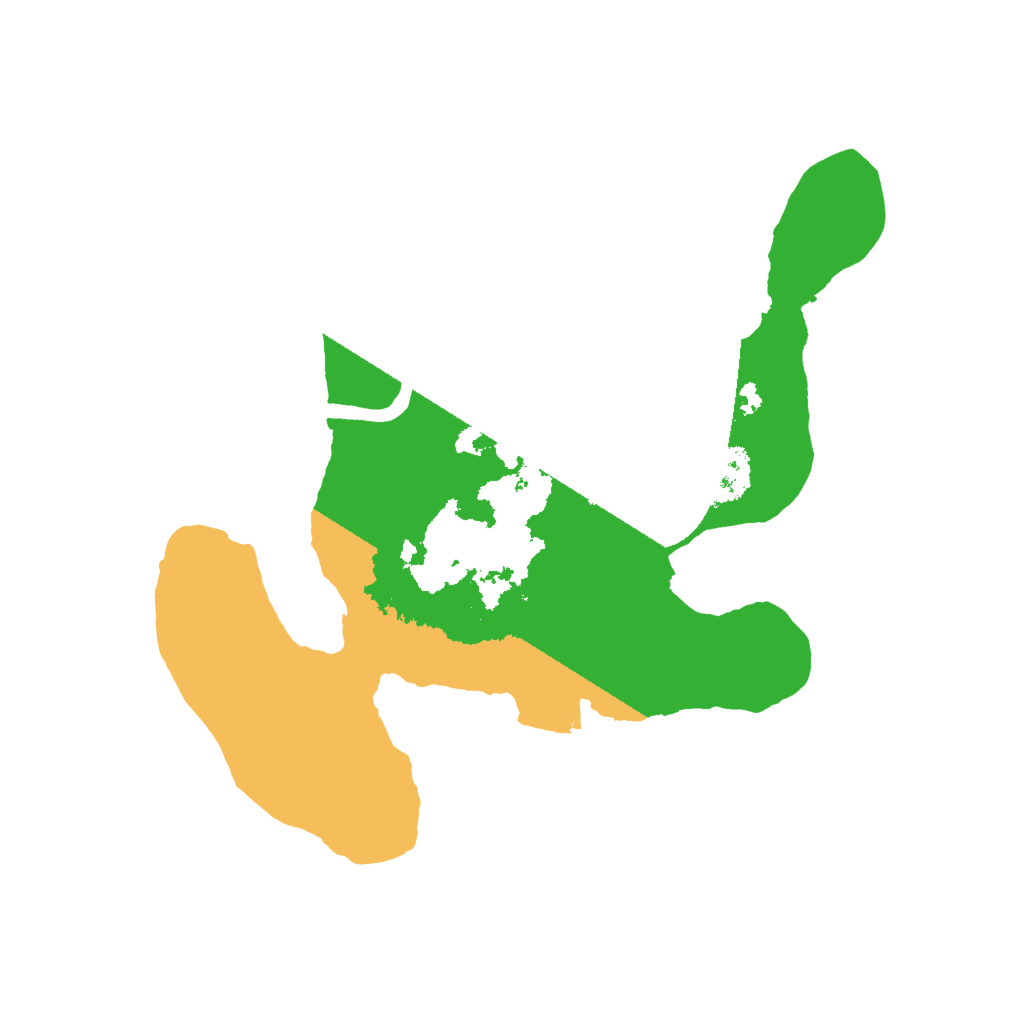 Biome Rust Map: Procedural Map, Size: 1900, Seed: 1400