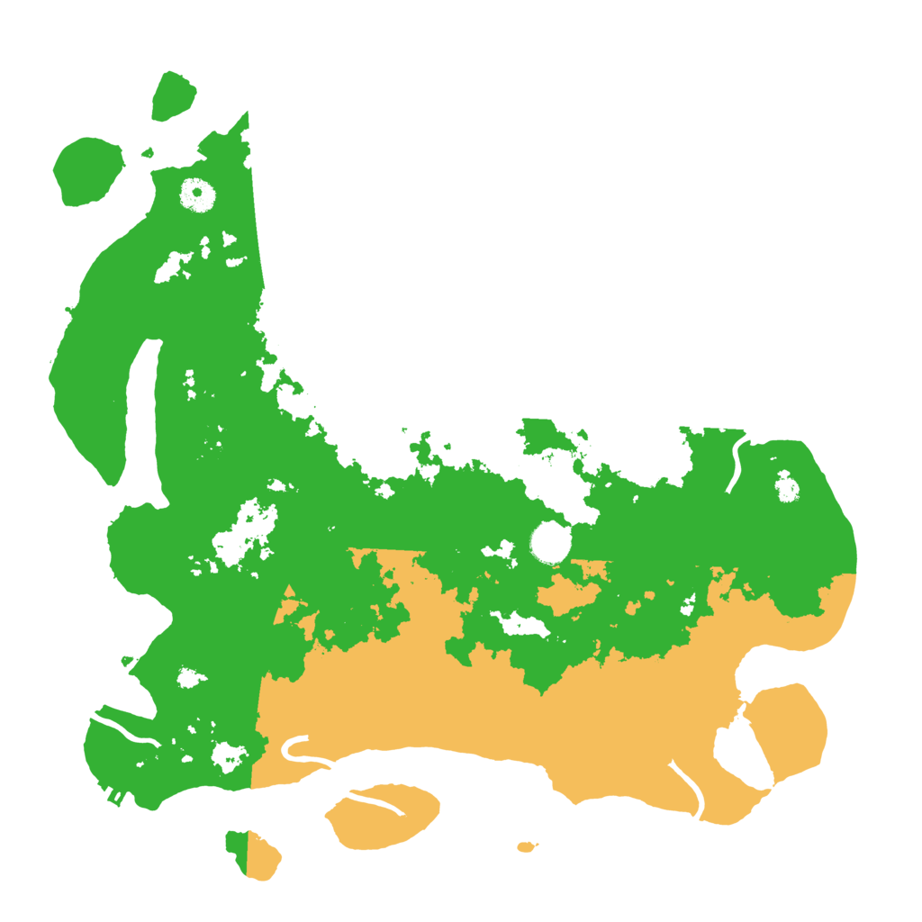 Biome Rust Map: Procedural Map, Size: 4000, Seed: 4564653
